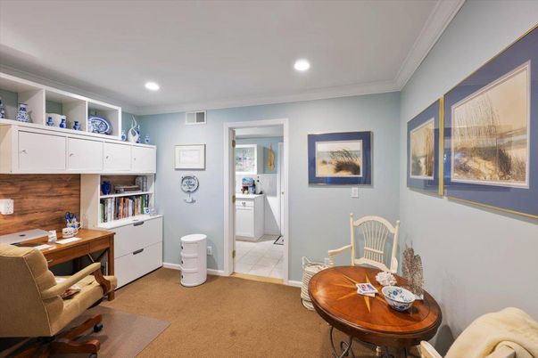 Home Office, Interior, Recessed Lighting, Washer