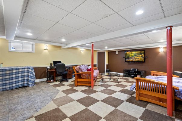 Bedroom, Home Office, Interior, Recessed Lighting