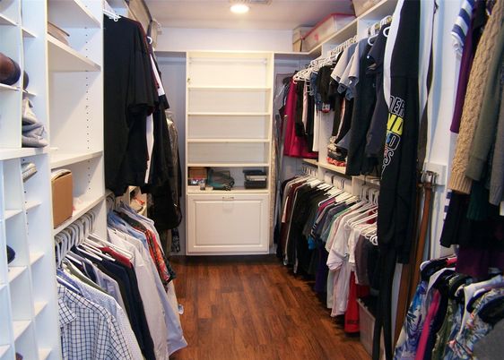 Interior, Recessed Lighting, Walk-in Closets, Wood Texture Flooring