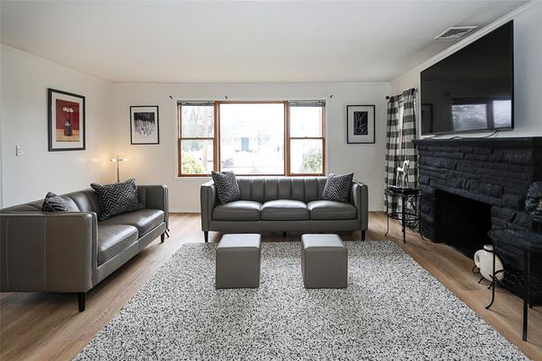 Fireplace, Interior, Living room, Wood Texture Flooring