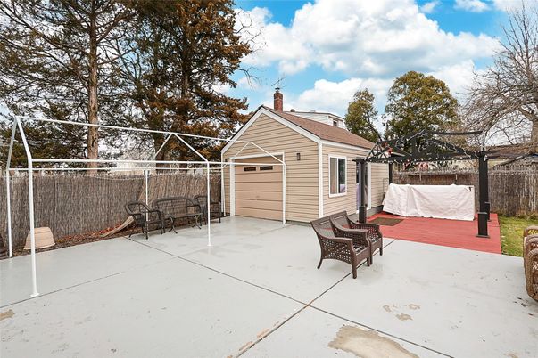 Backyard, Detached Garage, Exterior