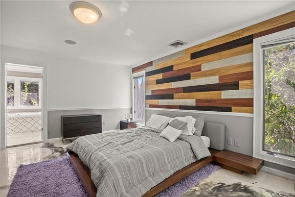 Bedroom, Interior, Wooden Walls