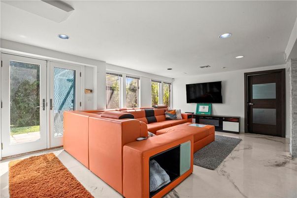 Interior, Living room, Marble, Recessed Lighting