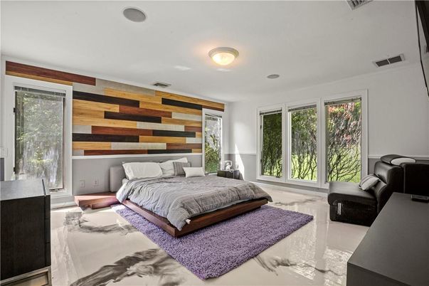 Bedroom, Interior, Wooden Walls