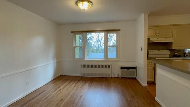 Empty room, Interior, Kitchen, Wood Texture Flooring