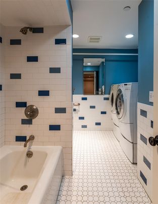 Interior, Recessed Lighting, Washer
