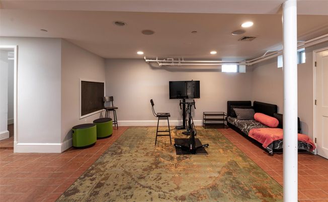 Bedroom, Fitness Equipment, Interior, Recessed Lighting