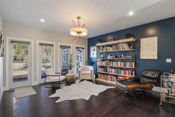Interior, Pendant Lights, Recessed Lighting, Wood Texture Flooring
