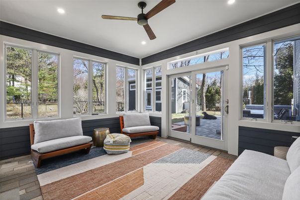 Interior, Recessed Lighting, Sun Room