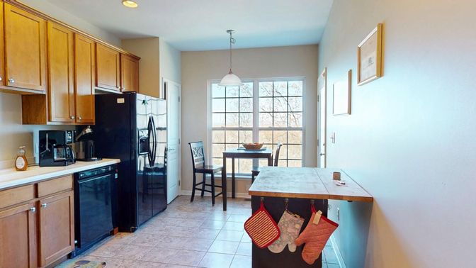 Dining room, Interior, Kitchen, Pendant Lights, Recessed Lighting
