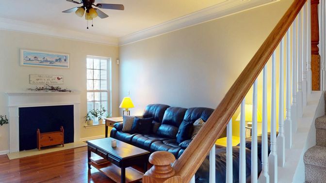 Fireplace, Interior, Living room, Wood Texture Flooring