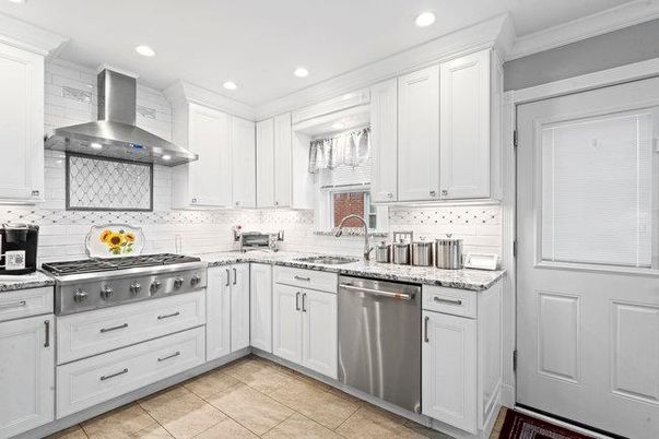 Interior, Kitchen, Recessed Lighting, Stainless Steel Appliances