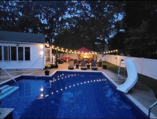 Exterior, Playground, Pool
