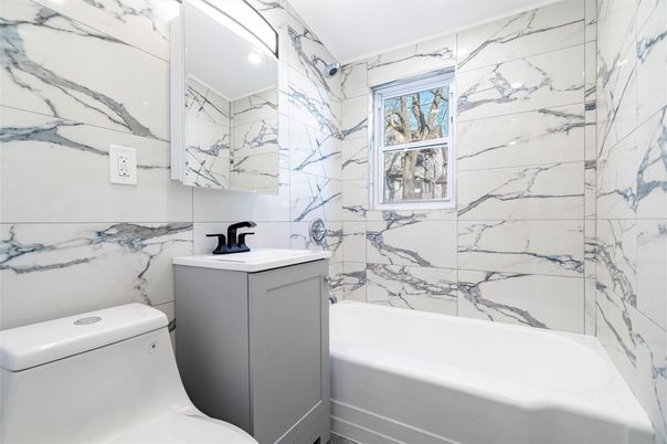 Bathroom, Interior, Marble Walls