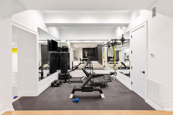 Fitness Equipment, Gym, Interior
