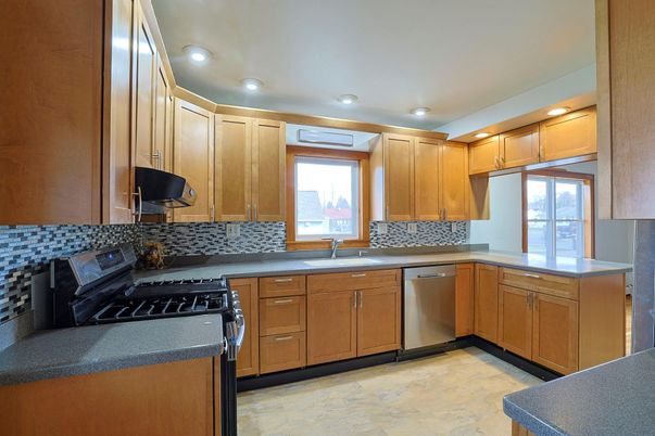Interior, Kitchen, Recessed Lighting, Stainless Steel Appliances