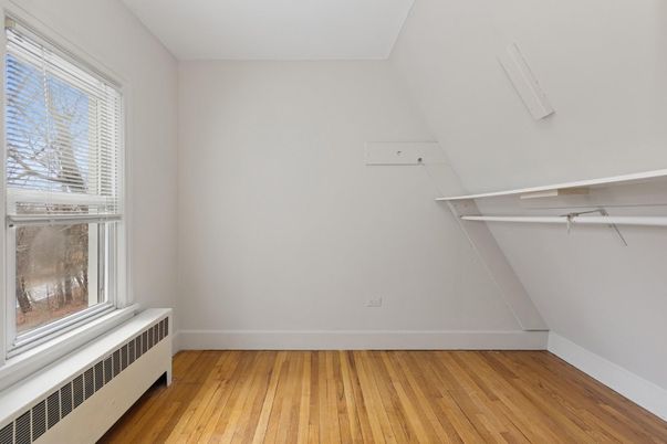 Empty room, Interior, Walk-in Closets, Wood Texture Flooring