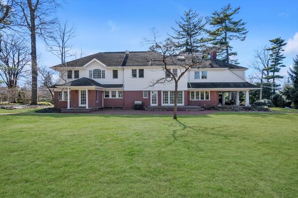 Backyard, Exterior, Facade, Brick Facade, Queen Anne Victorian