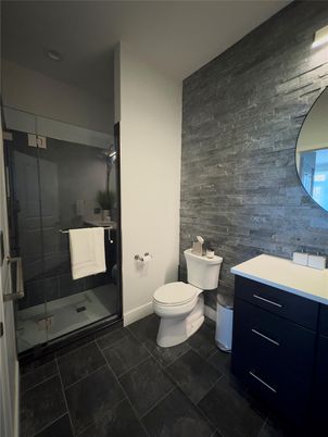 Bathroom, Glass Shower, Interior