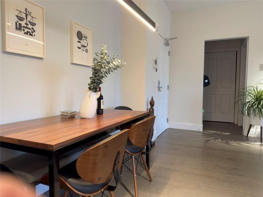 Dining room, Interior, Wood Texture Flooring