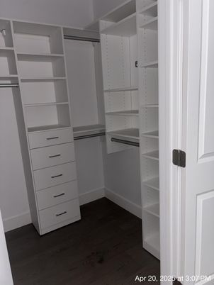 Interior, Walk-in Closets, Wood Texture Flooring