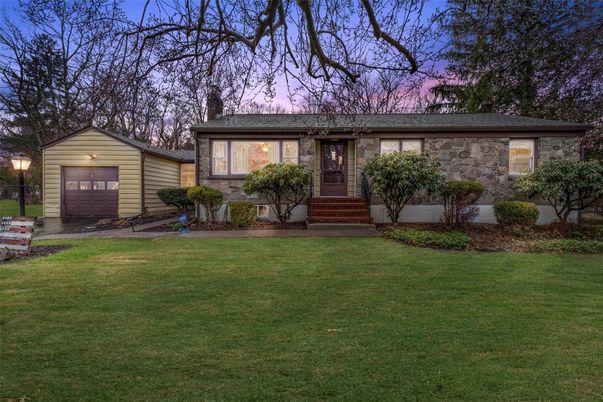 Attached, Backyard, Detached Garage, Exterior, Facade, Ranch