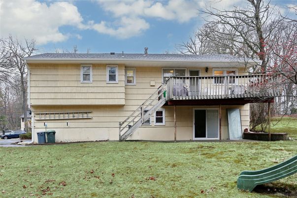 Attached, Backyard, Exterior, Facade, Raised Ranch