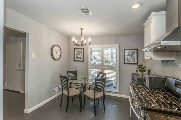 Chandelier, Dining room, Interior, Recessed Lighting