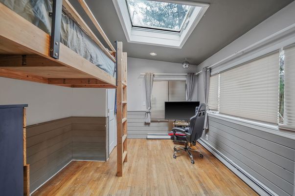 Home Office, Interior, Wood Texture Flooring
