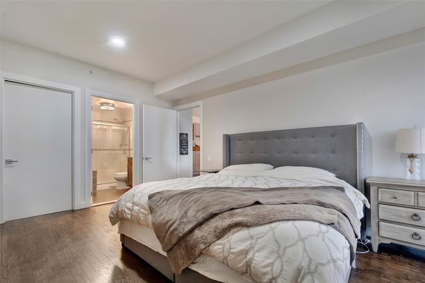 Bathroom, Bedroom, Interior, Recessed Lighting, Wood Texture Flooring