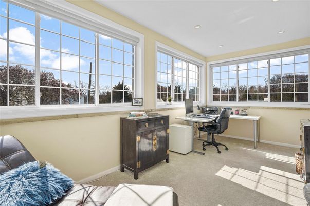 Home Office, Interior, Recessed Lighting