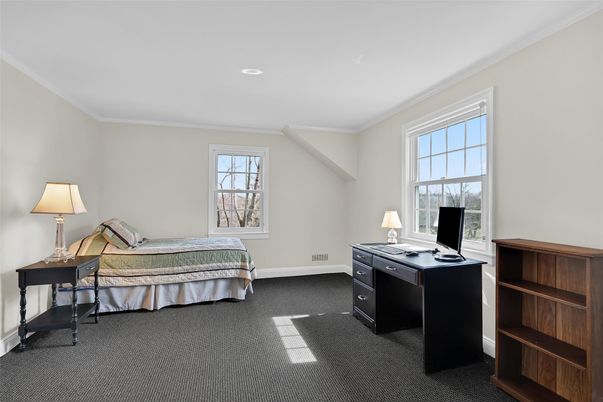 Bedroom, Home Office, Interior, Recessed Lighting