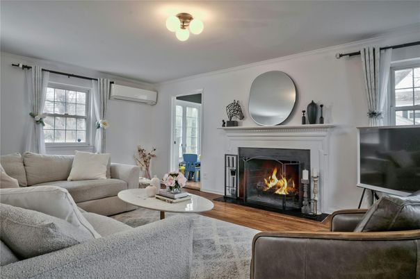 Fireplace, Interior, Living room, Wood Texture Flooring