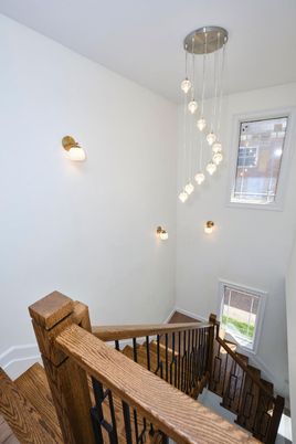 Interior, Pendant Lights, Wood Texture Flooring