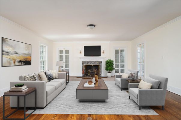 Fireplace, Interior, Living room, Wood Texture Flooring