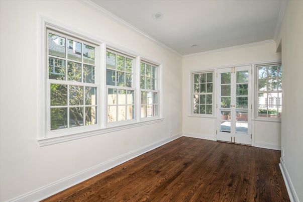 Empty room, Interior, Wood Texture Flooring