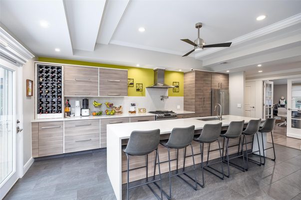 Interior, Kitchen, Recessed Lighting, Stainless Steel Appliances
