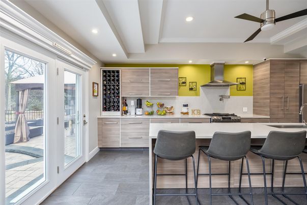Interior, Kitchen, Recessed Lighting, Stainless Steel Appliances