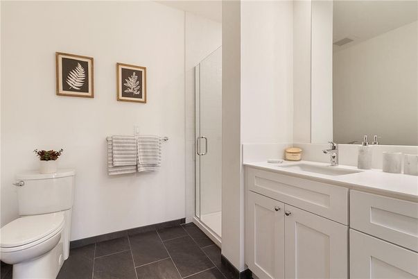 Bathroom, Glass Shower, Interior