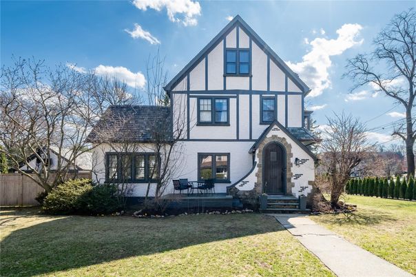 Exterior, Facade, Tudor Revival