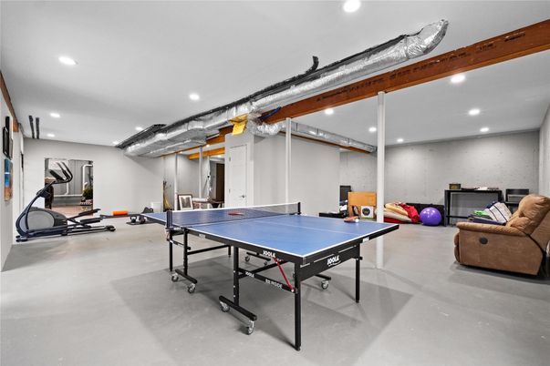 Fitness Equipment, Game Room, Interior, Recessed Lighting