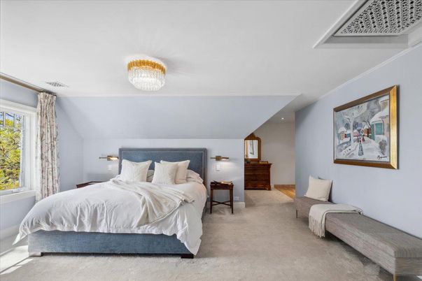 Bedroom, Chandelier, Interior