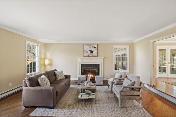 Fireplace, Interior, Living room, Wood Texture Flooring