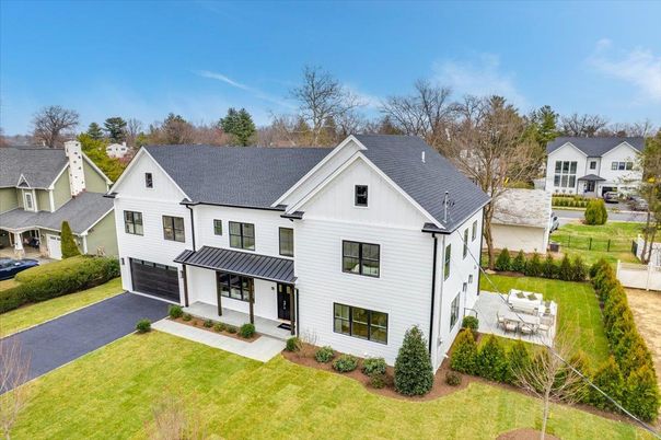 Attached, Backyard, Exterior, Facade, Farmhouse