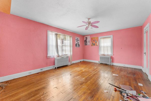 Empty room, Interior, Wood Texture Flooring