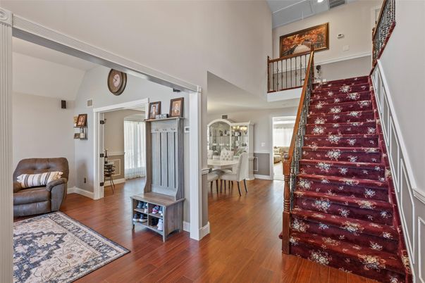 Dining room, Interior, Wood Texture Flooring