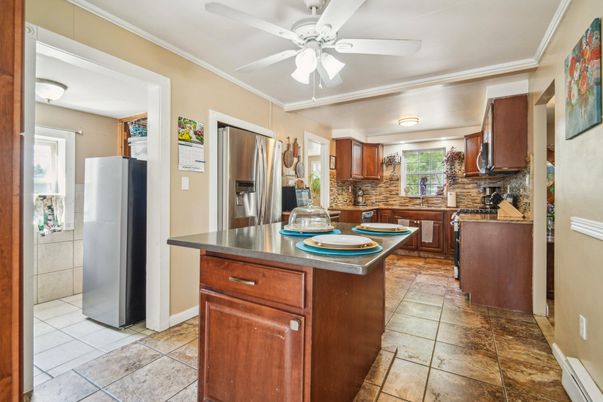 Interior, Kitchen, Stainless Steel Appliances