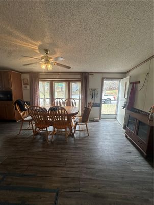 Dining room, Interior, Wood Texture Flooring