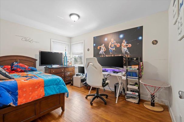 Bedroom, Home Office, Interior, Wood Texture Flooring