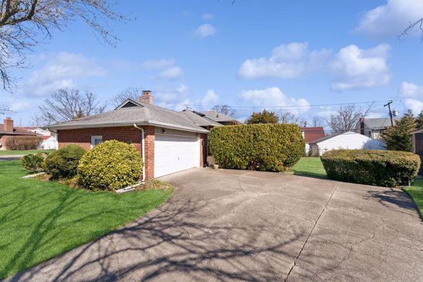 Attached, Exterior, Facade, Brick Facade, Solar Panels, Ranch